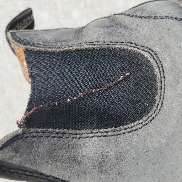 Rustic Blundstone Chelsea Boots Size 7.5 - Picture 8 of 14